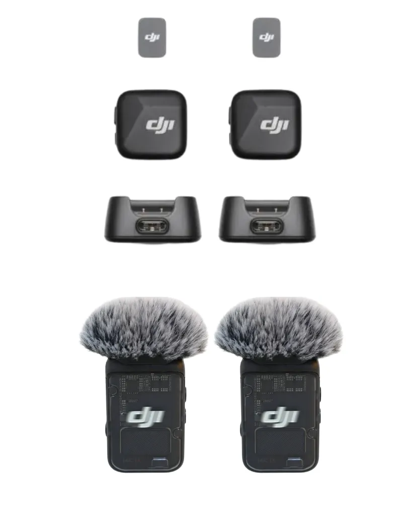 DJI Pack Creadores Osmo Pocket 3 Negra Dji Mic 2 Cámara para Vlogs 4K 120 fps CMOS 1 Estabilización en 3 Ejes Seguimiento de Caras y Objetivos Enfoque Rápido 4.9Calificación 4.9 de 5. 843 opinione (2).webp