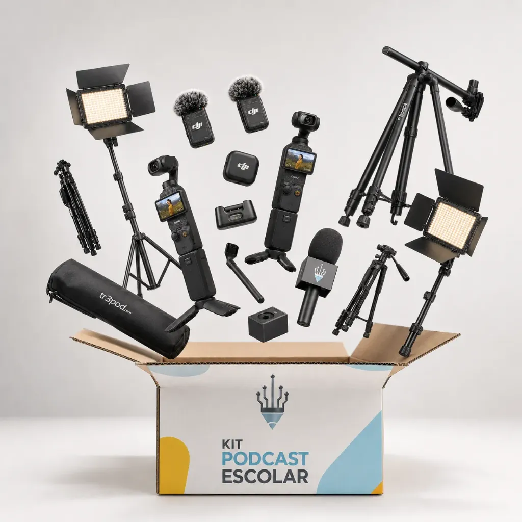 Kit Podcast básico en tu Escuela