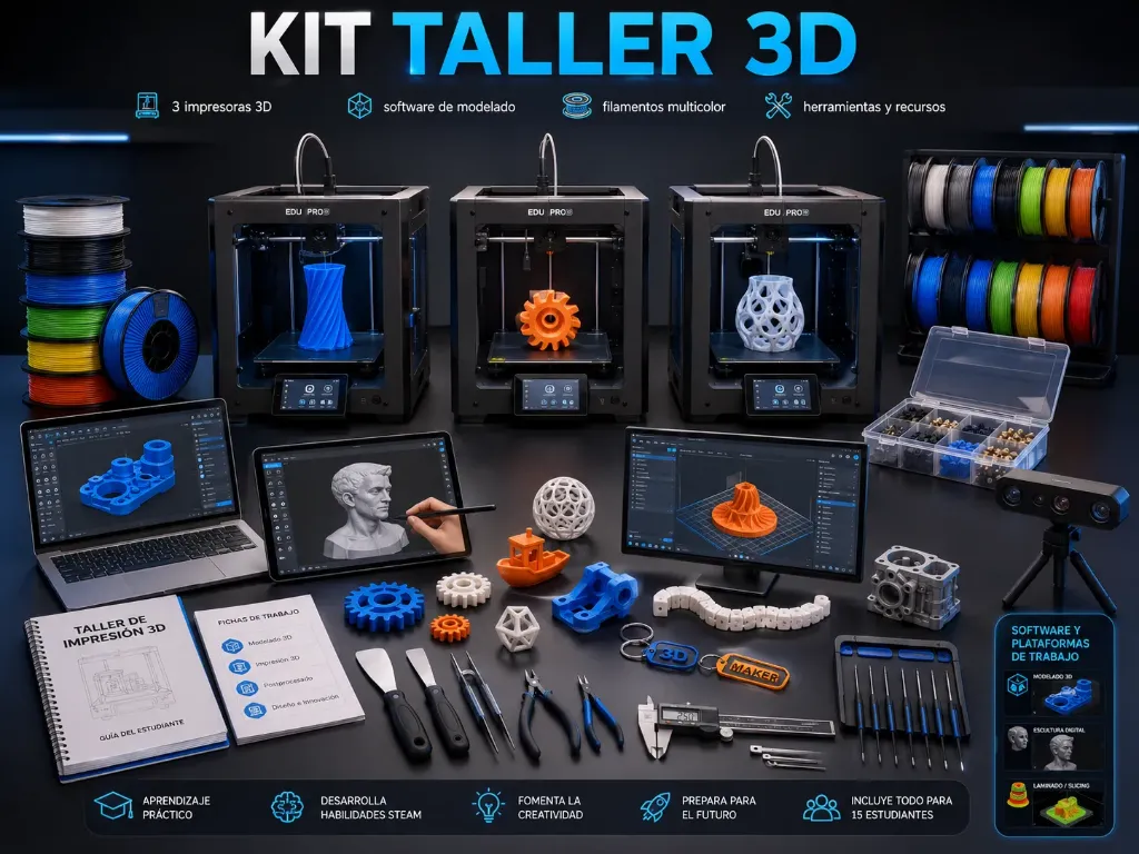 Kit de Taller de impresión 3d